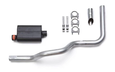 07-15 Ford F150 F250 Truck 3" Single Exhaust Kit Flowmaster 40 Series Chrome Tip - Image 1 of 4