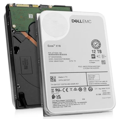 Seagate/Dell Exos X18 12TB 7.2K RPM SAS 12Gb/s 512e 3.5" HDD - ST12000NM006J - Image 1 of 4