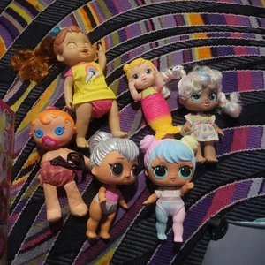 LOL Big Baby Bon Muñeca, Lalaoopsy, Baby Alive Lote de 6 - Imagen 1 de 2