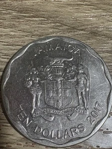 2017 Jamaica 10 Dollar Coin - Picture 1 of 13