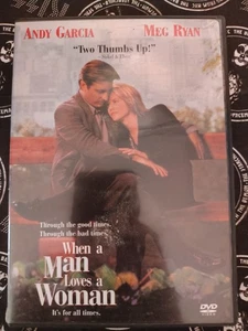 When a Man Loves a Woman (DVD, 1994) Andy Garcia, Meg Ryan, FAST S/H - Foto 1 di 2