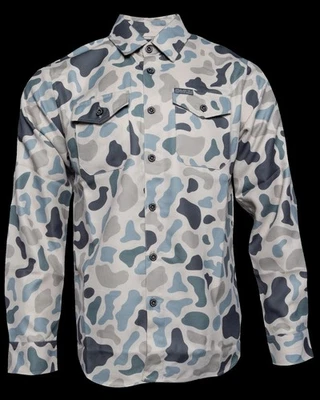 Dixxon Black Rifle Flannel Mens 4X Duck Camo Waterproof Chicken Kazoo - NEW - Image 1 of 4