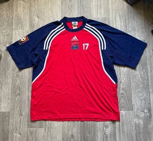 Retro Vintage 2000 Adidas SpVgg Unterhaching Soccer Jersey Shirt Bundesliga XL - Picture 1 of 10
