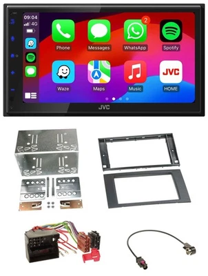 JVC Bluetooth 2DIN MP3 DAB USB Autoradio für Ford Focus C-Max S-Max Galaxy 03-07 - Bild 1 von 4
