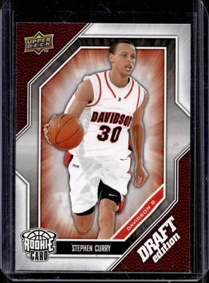 2009-10 Upper Deck Draft Edition Stephen Curry Rookie RC #34 - Image 1 of 2