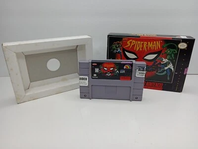 Spider-Man Super Nintendo Game 1995 Authentic SNES, W/ Box Included, Tested - Image 1 of 2