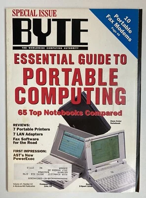 BYTE Special Edition 1992 Guide to Portable Computing - Image 1 of 4
