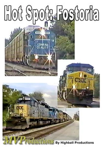 Hot Spot: Fostoria DVD CSX Tower F B&O Chicago Norfolk Southern Cumberland - Imagen 1 de 1