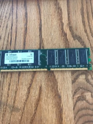 Infineon HYS64D64320HU-5-C 512MB DDR,400,CL3 Ships N 24h - Image 1 of 4