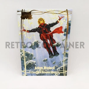 Skybox MARVEL MASTERPIECES XL 2024 5x7 - Gold Foil /1999 23 Adam Warlock - Picture 1 of 1