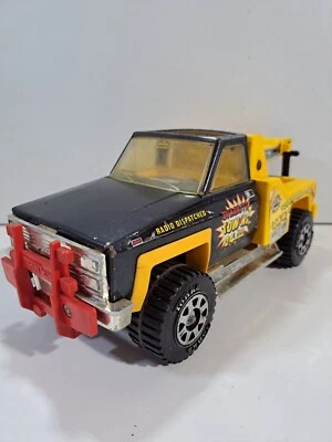 Remolque Chevrolet Tonka Dynamite vintage de metal y plástico remolque y recuperación Foto 1 de 4