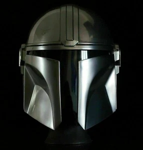 18 Guage Steel Medieval Star Wars Boba Fatt Mandalorian Helmet - Picture 1 of 1