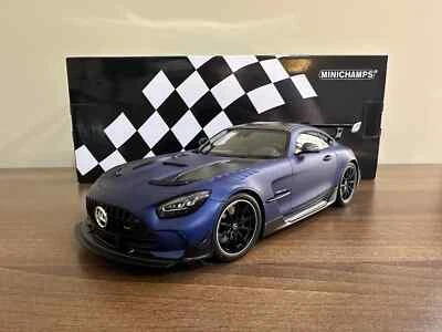 Minichamps - 1:18 Mercedes-AMG GT Black Series 2020 Matt Blue - Image 1 of 4