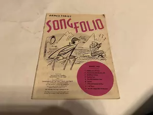 Armed Forces Song Folio march 1963 - Picture 1 of 1