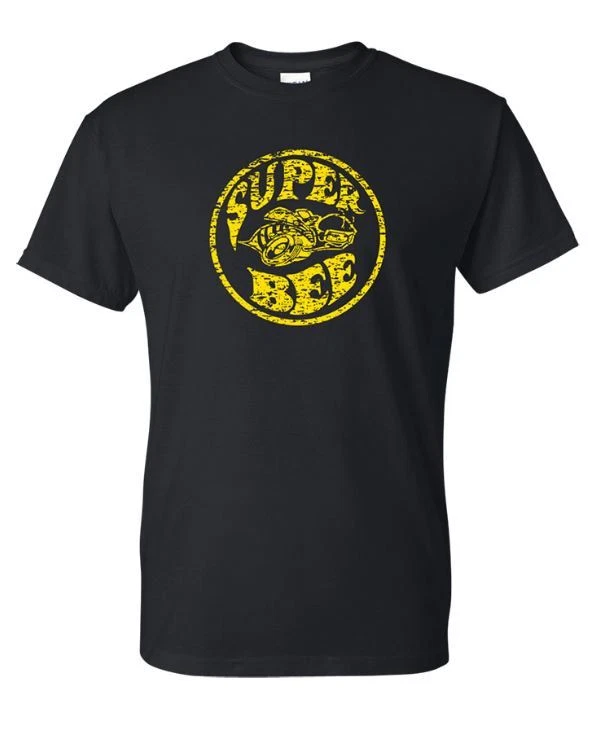 Nueva Camiseta Para Hombre Dodge Super Bee Camiseta Manga Corta Negra Grande Foto 1 de 1