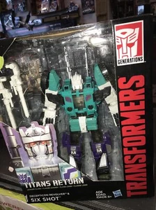Transformers Generations Titans Return Six Shot und Decepticon Revolver. ( J ) - Bild 1 von 5