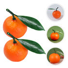  6 sztuk Fałszywe modele pomarańczy Supermarket Małe sztuczne pomarańcze Rekwizyty strzeleckie