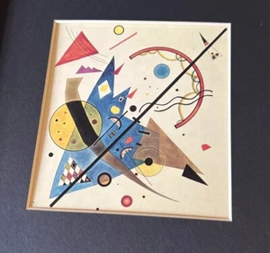 Guggenheim Museum Vasily Kandinsky Printfolio 2 8” X 10” Matted Prints To Frame - Picture 1 of 6