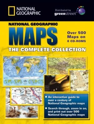 Complete NATIONAL GEOGRAPHIC MAPS Collection 8CD'S NEW - Image 1 of 2