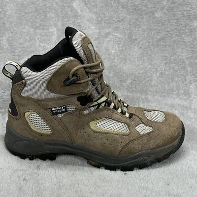 Vasque Breeze Boots Youth 6M Brown Leather Waterproof Hike Backpack 7201 - Image 1 of 4