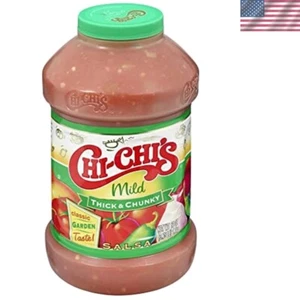 CHI-CHI’S Thick & Chunky Mild Salsa, 60 oz - Perfect for Dipping & Toppings - Picture 1 of 3