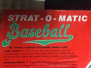 Strat O Matic 1967 Original Baseball seven great teams - Picture 1 of 17