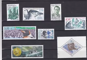 TAAF complete year poste mnh stamps 1999, bird, ship, mineral - Picture 1 of 3
