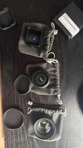 Moment phone lense bundle includes tele, fisheye, and anamorphic lenses - Zdjęcie 1 z 3