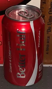 2015 Comparte una Coca-Cola con tu mejor mitad aluminio lata de Coca-Cola fondo vaciado - Imagen 1 de 4