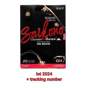 NUEVO SAIKONO Aorra 5 Tipo Pescado Colágeno Gluta Bebida Cuidado de la Piel Zinc Gluta Blanqueamiento - Imagen 1 de 18