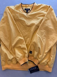 IZOD Windbreaker Mens Extra Large New XFG Packable Active Golf Pullover Jacket - Picture 1 of 6