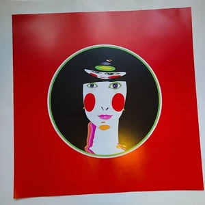 Matryoshka Portrait on a Red Background Lithograph by John Luke Eastman - Picture 1 of 1