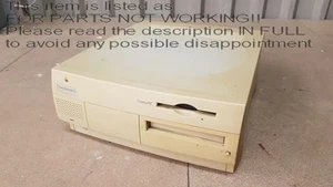 READ DESCRIPTION! Apple Power Macintosh G3 Antique Vintage Desktop Computer - Afbeelding 1 van 18
