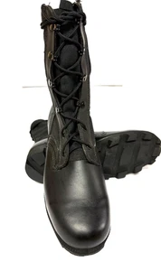 US MILITARY ISSUE JUNGLE BOOTS PANAMA SOLE RO SEARCH SPIKE PROTECTIVE NEW - Foto 1 di 6