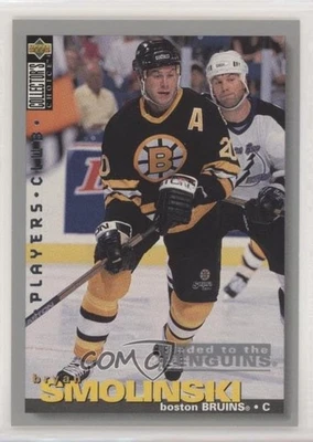 1995-96 Upper Deck Collector's Choice Player's Club Bryan Smolinski #178 - Image 1 of 2