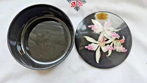 Villeroy & Boch Black Forest  Dose aus Vitro-Porzellan mit Orchideenmotiv - neuw - Bild 1 von 6