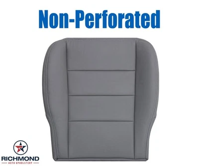 Volkswagen Routan 2009-2014 mini furgoneta - cubierta de asiento de cuero inferior del lado del conductor gris Foto 1 de 4