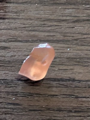 美国卖家 5.08 粉色/橙色锆石 IF 完美面粗糙宝石标本 — 第 1/4 张图片