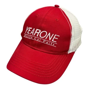 YearOne Muscle Car Parts Mesh Snapback Mütze Kappe verstellbar rot weiß NEU - Bild 1 von 9