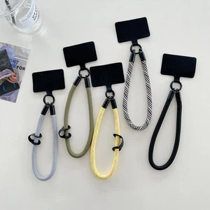Nylon Anti-lost Rope Keychain Wrist Hanging Rope Phone Accessories - Photo 1 sur 14