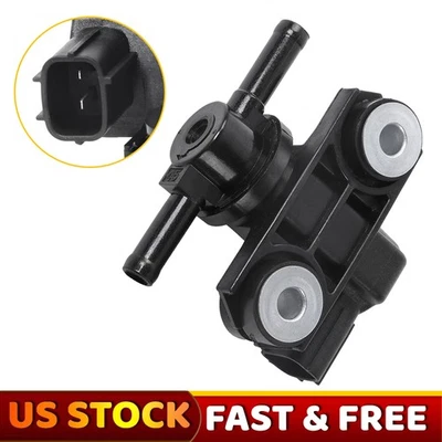 Black Vapor Canister Purge Solenoid Valve EVAP For 2004-2006 ACURA MDX RL TL USA - Image 1 of 4