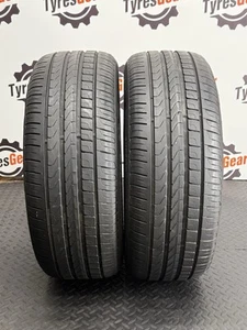 2x 225 50 ZR17 98W XL PIRELLI CINTIRATO P7 4-6mm TESTED FREE FITTING - Picture 1 of 18