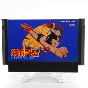 Astro Boy Tetsuwan Atom Japan Nintendo Famicom KONAMI Cartridge Only RC827 - Picture 1 of 3