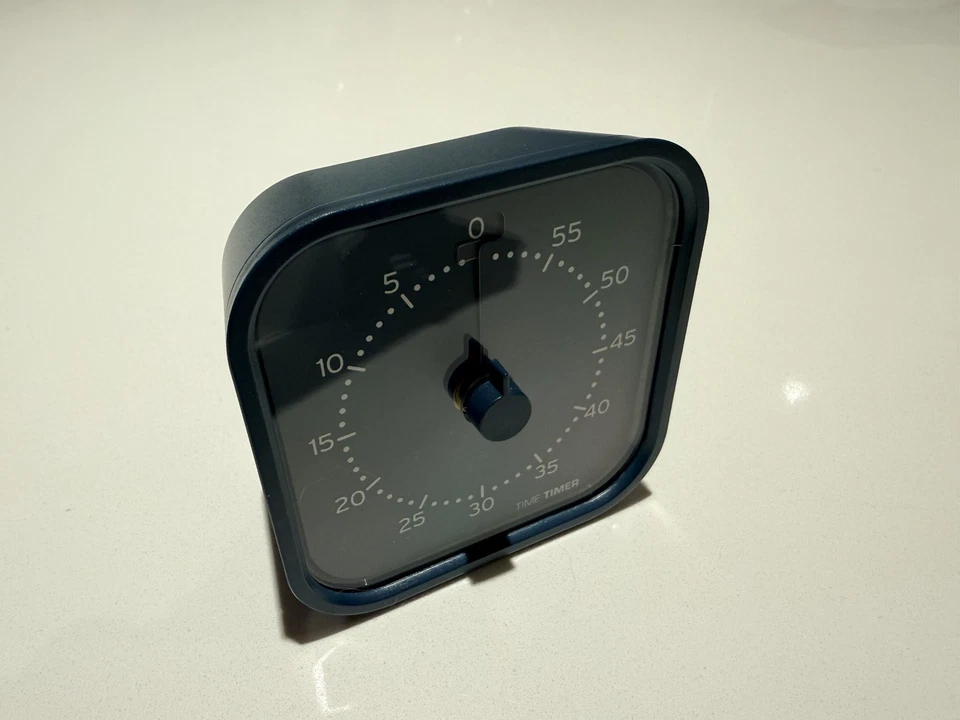 TIME TIMER Home MOD, 60 Minute Visual Timer Home Edition, Metallic Midnight - Image 1 of 1