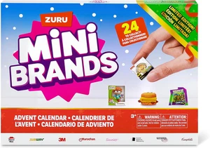 Mini Marken Adventskalender: Lebensmittelgeschäft, Feinschmecker & Spielzeug Überraschungen! - Bild 1 von 12