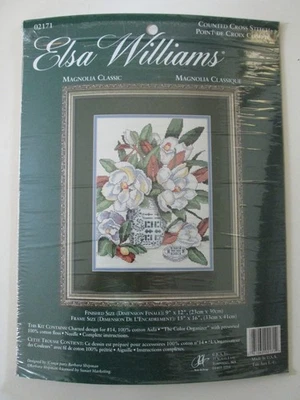 Kit Punto de Cruz Contado Elsa Williams MAGNOLIA CLASSIC 02171 Foto 1 de 4