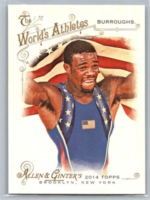 Jordan Burroughs 2014 Topps Allen & Ginter USA #191 - Image 1 of 2