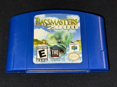 BASS Masters 2000 (Nintendo 64, 1999) Limpio/Probado/Auténtico N64 Foto 1 de 4