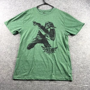 Camiseta The Legend of Zelda Skyward Sword Para Hombre Grande Verde Manga Corta Informal - Imagen 1 de 9