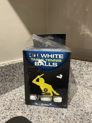 White Ping Pong Balls Franklin Sports Table Tennis Balls (Pack of 31) 40 mm - Image 1 of 3